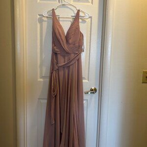 Bridesmaid Dress - Dusty Rose Size Sm